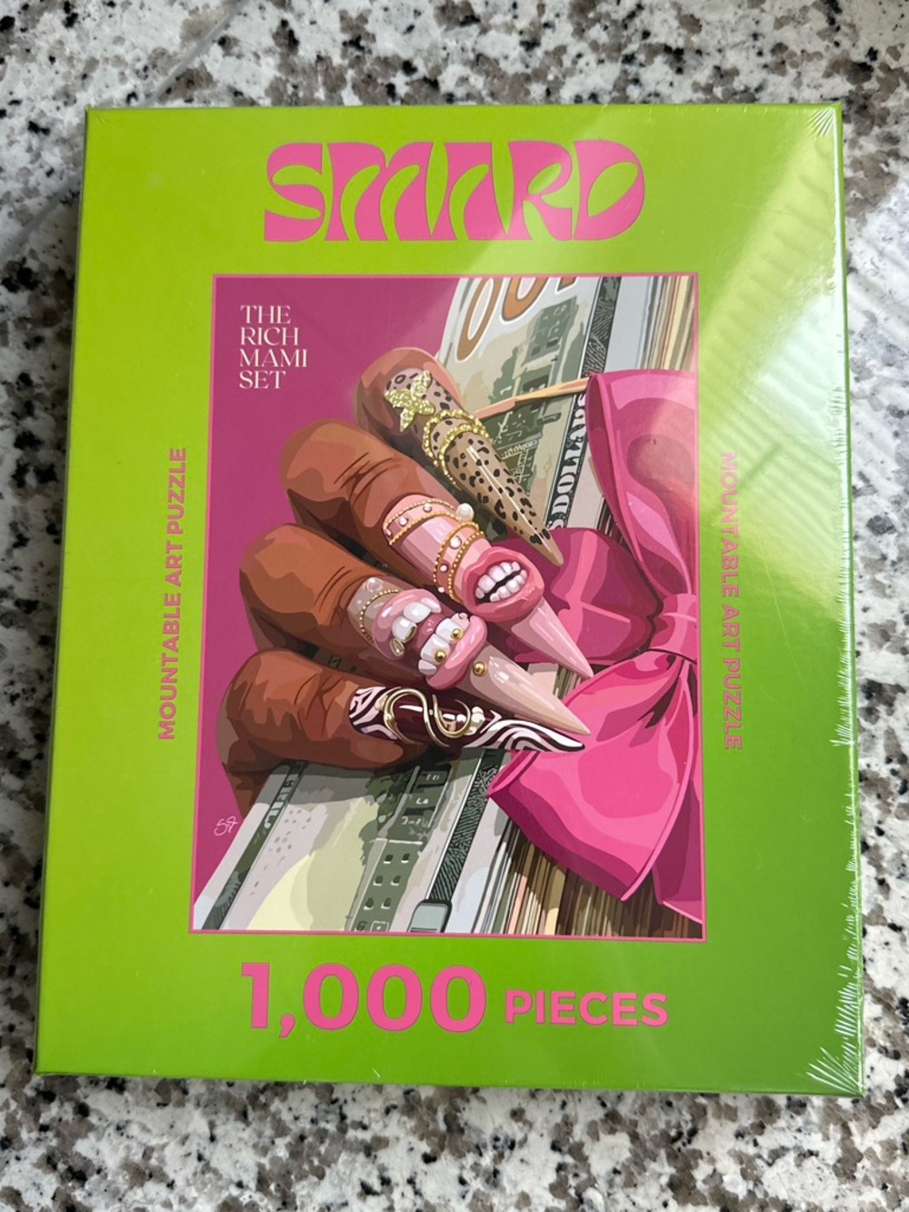 SMARD | Mountable Art Puzzle 1000 Pieces - The Rich Mami Set